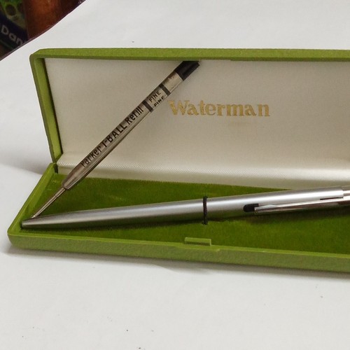 Waterman penna sfera argentata