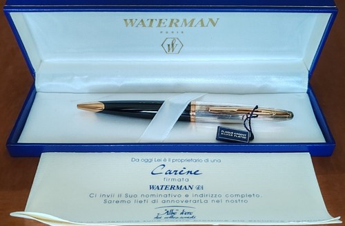 Waterman carène deluxe nero - nero,